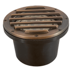 Load image into Gallery viewer, UNB01 Cast Brass Low Voltage Grille Commercial PAR36 LED In-ground Light IP65 Waterproof - Kings Outdoor Lighting