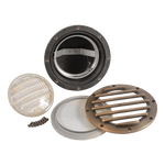 Load image into Gallery viewer, UNB01 Cast Brass Low Voltage Grille Commercial PAR36 LED In-ground Light IP65 Waterproof - Kings Outdoor Lighting