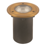 Load image into Gallery viewer, UNB12 Cast Brass Low Voltage Round LED In-ground Light IP65 Waterproof - Kings Outdoor Lighting