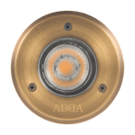Load image into Gallery viewer, UNB12 Cast Brass Low Voltage Round LED In-ground Light IP65 Waterproof - Kings Outdoor Lighting