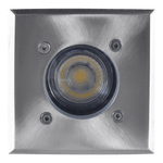 Load image into Gallery viewer, UNS01 Low Voltage LED In-Ground Square Stainless Steel Landscape Lighting Waterproof - Kings Outdoor Lighting