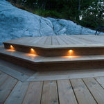 Load image into Gallery viewer, STB09 LED Round Deck Light Surface Mount Low Voltage Landscape Lighting.