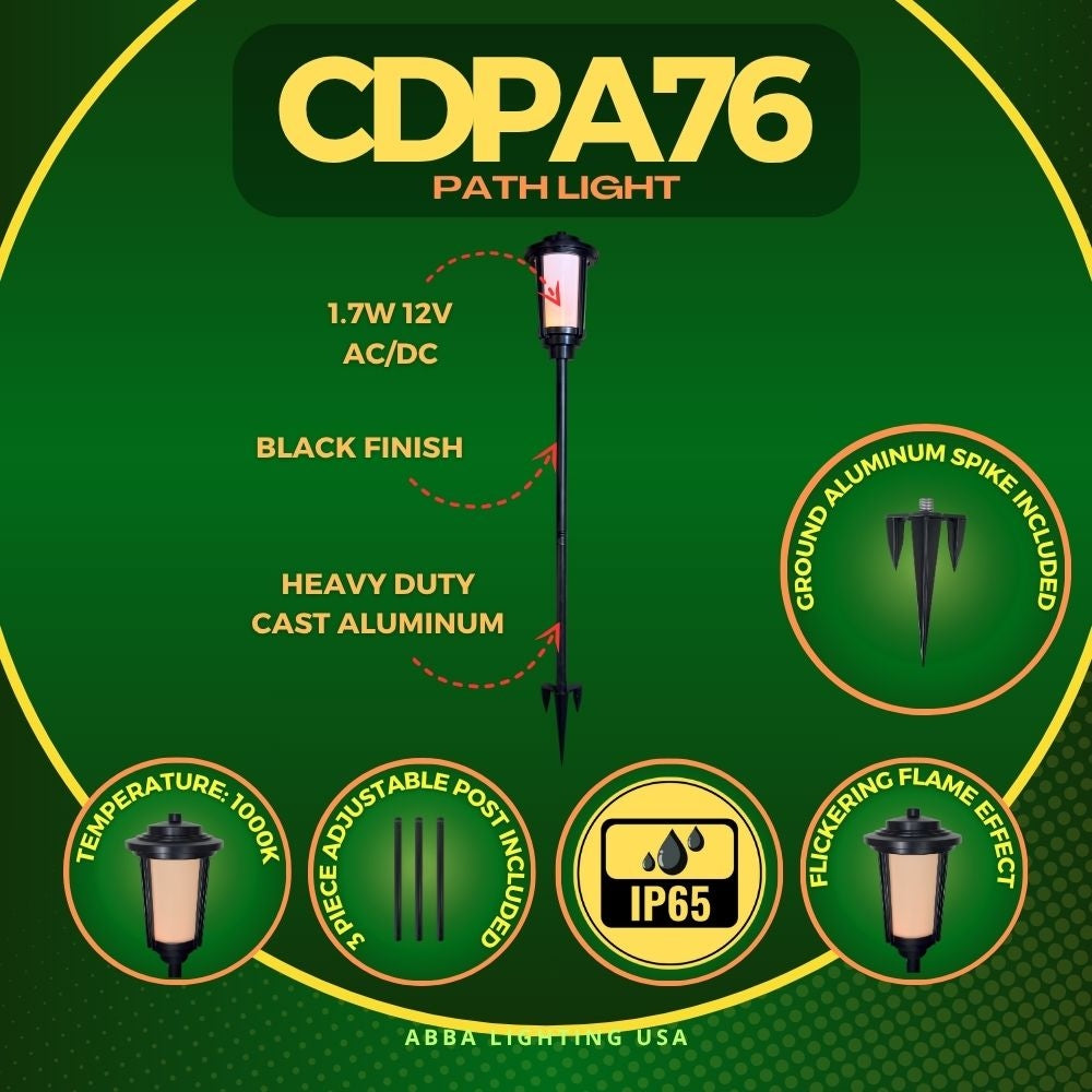 LED Integrated Low Voltage Path Light