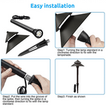 Load image into Gallery viewer, CDPA77 Path Light Aluminum Integrated Low Voltage 5CCT LED Path Light
