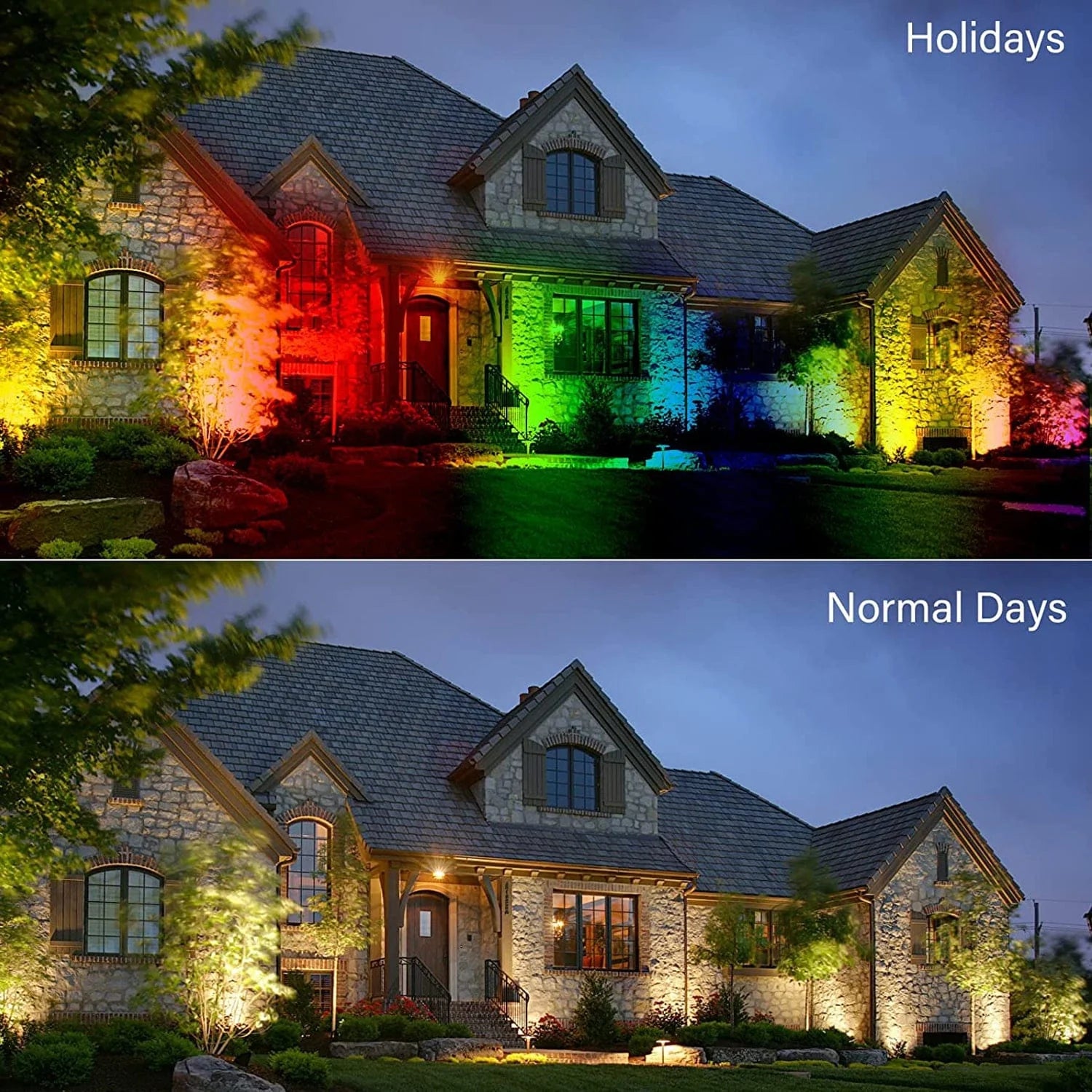 CDRA95 Spotlight RGB 12V Built In LED Outdoor Light 3CCT