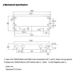 Load image into Gallery viewer, 12V/24V DC Low Voltage Dimmable Transformers UL Listed LED Driver Outdoor Rated
