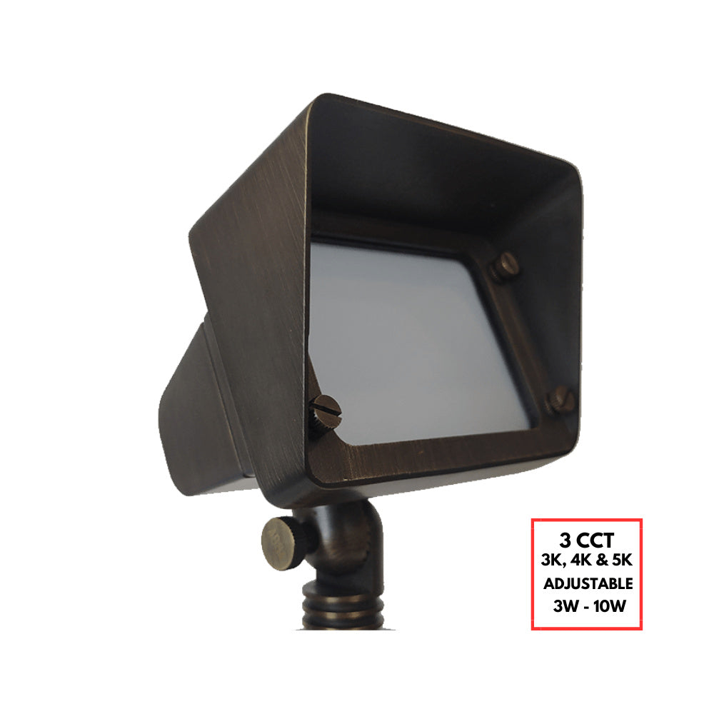 Brass LED Flood Light