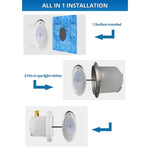 Load image into Gallery viewer, Pool Lights and Spa RGB/RGBW Color Changing Low Voltage Light
