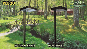 Modern LED Brass Path Light