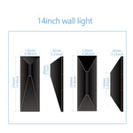 Load image into Gallery viewer, SCA04 Wall Light 14-Inch 22W LED Modern RGBCW Outdoor Wall Light
