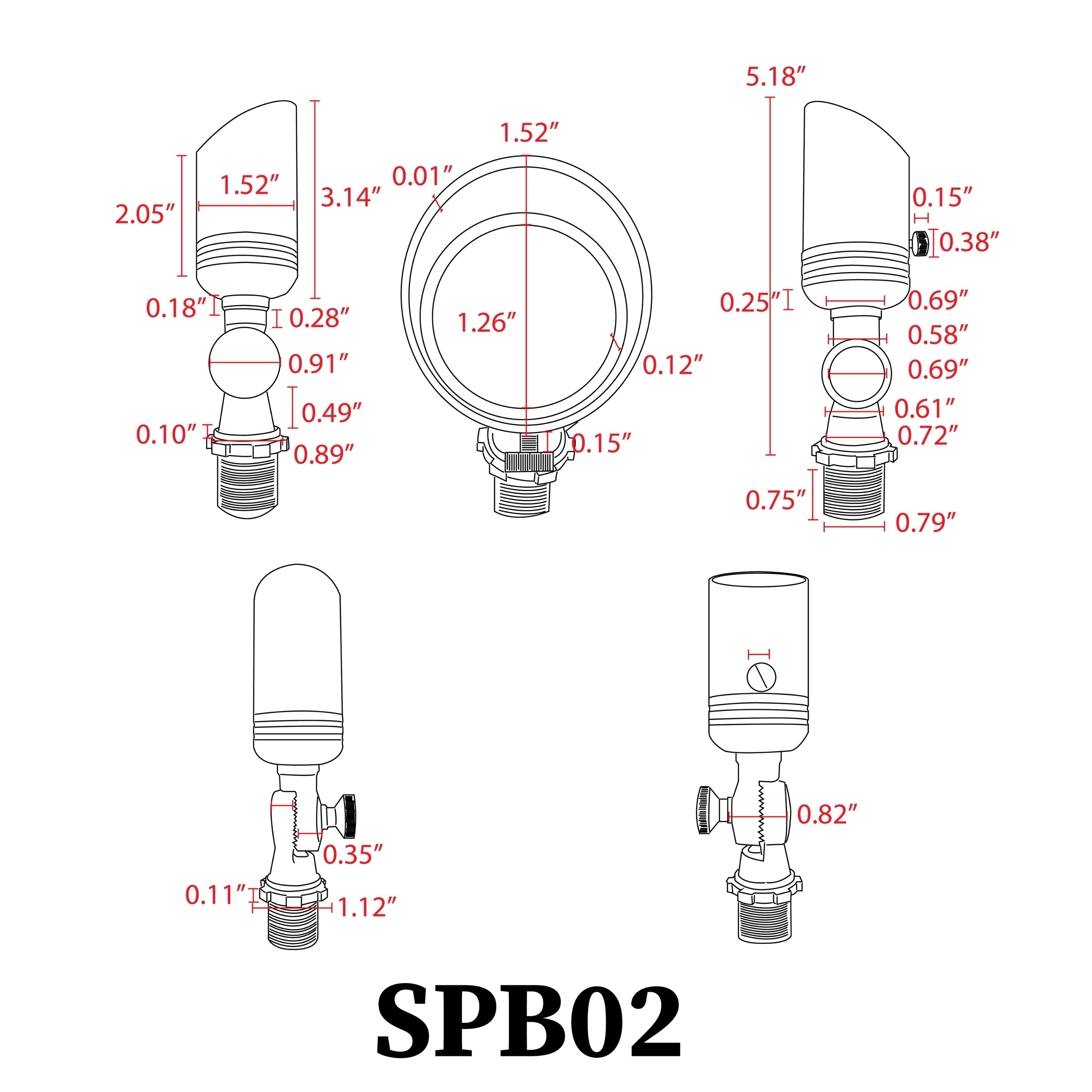 Low Voltage Directional Spotlight