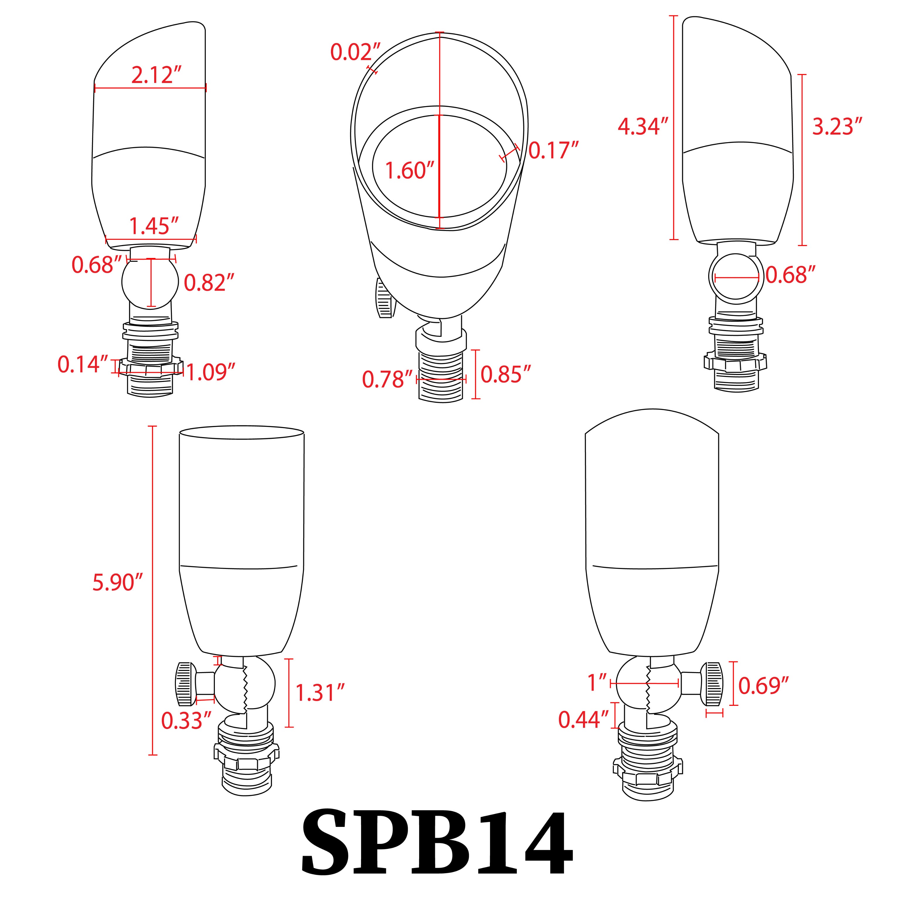 Low Voltage LED Spotlight