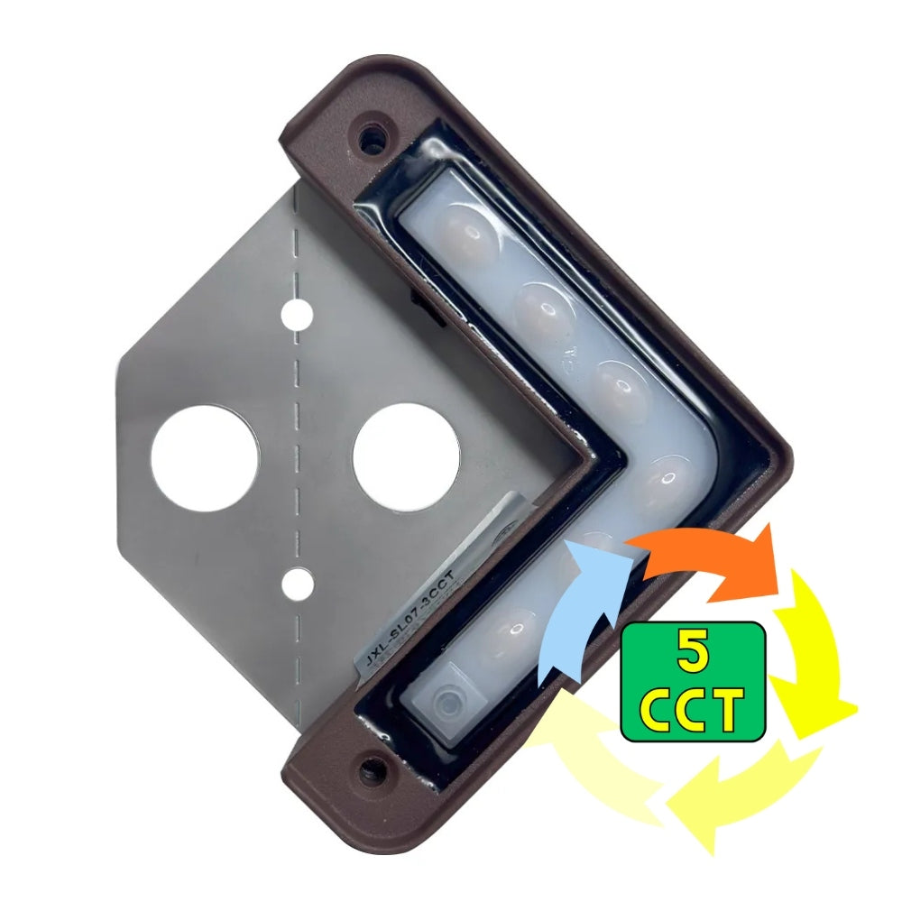 STB23 Low Voltage 12V LED 5 CCT L-Shape Hardscape Edge Light