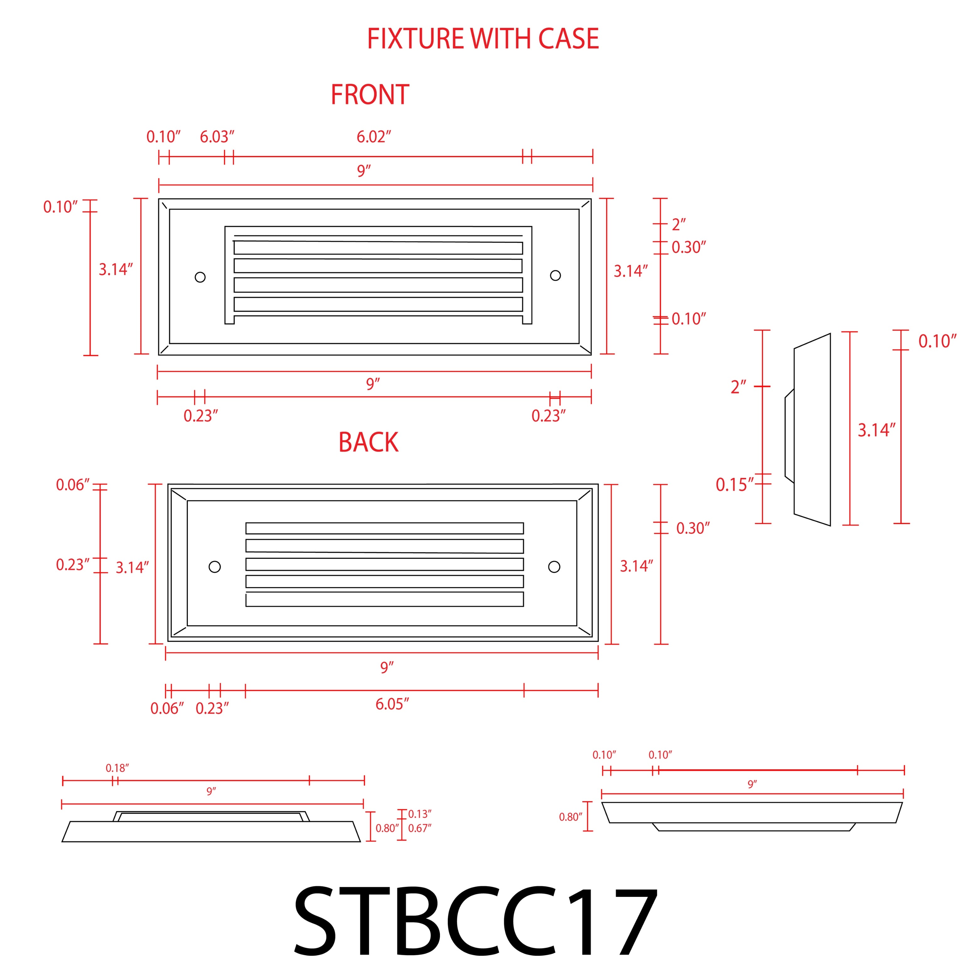 STBCC17-3CCT Brass Step Light