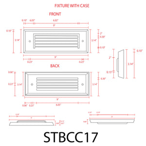 STBCC17-3CCT Brass Step Light