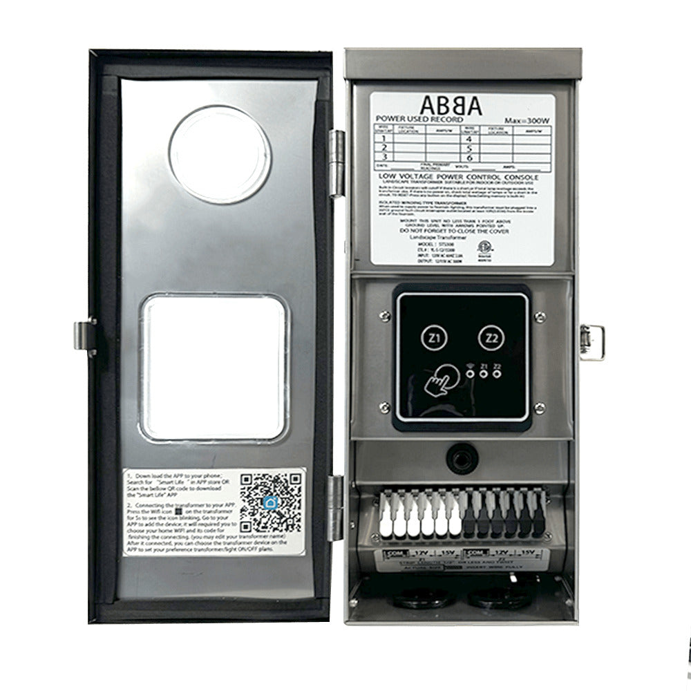 2-Zone 300W Low Voltage Transformer