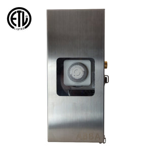 TSRPT300 300W Multi Tap Low Voltage Transformer with Photocell and Manual Dial Timer IP65 Waterproof