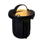 Load image into Gallery viewer, UNB02 Cast Brass Low Voltage Half Moon Round LED In-ground Light IP65 Waterproof
