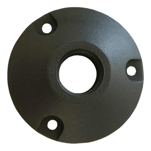 AP1 Aluminum Surface Mount Round Bracket for Landscape Lighting Fixture.
