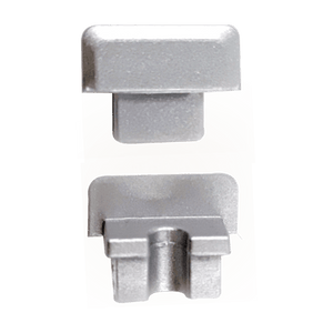 AP44M Rectangular Aluminum Channel 10 Pack LED Strip Light Cover End Caps.