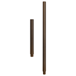 Load image into Gallery viewer, BPE - Brass Post Extension 12&quot; or 24&quot; for Brass Path/Spot Light Fixtures - Kings Outdoor Lighting
