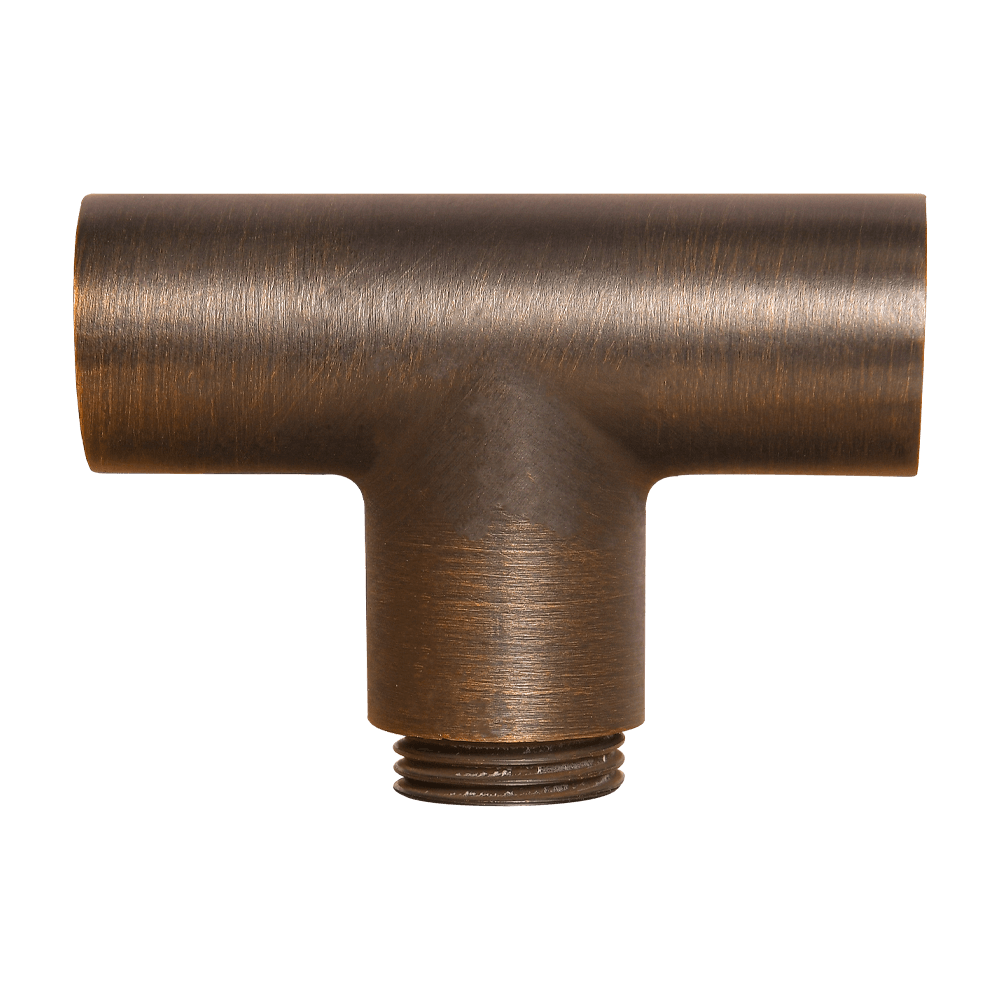 BRT1 - Brass T-Bar Coupling Accessory for Post/Path Light Fixtures - Kings Outdoor Lighting
