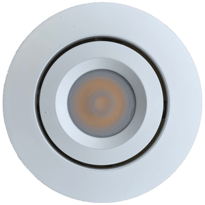 CB05 Round LED Dimmable Cast Aluminum Recessed Cabinet Light Down Lighting Fixture.