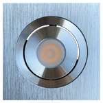 Load image into Gallery viewer, CB06 Dimmable Recessed Square Cast Aluminum LED Puck Light Cabinet Downlighting.
