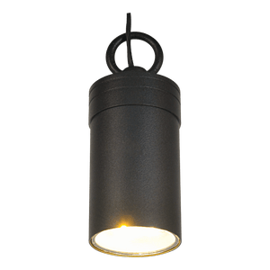 CD90 Low Voltage Philips Bulb Cylinder Pendant Light Hanging Fixture - Kings Outdoor Lighting