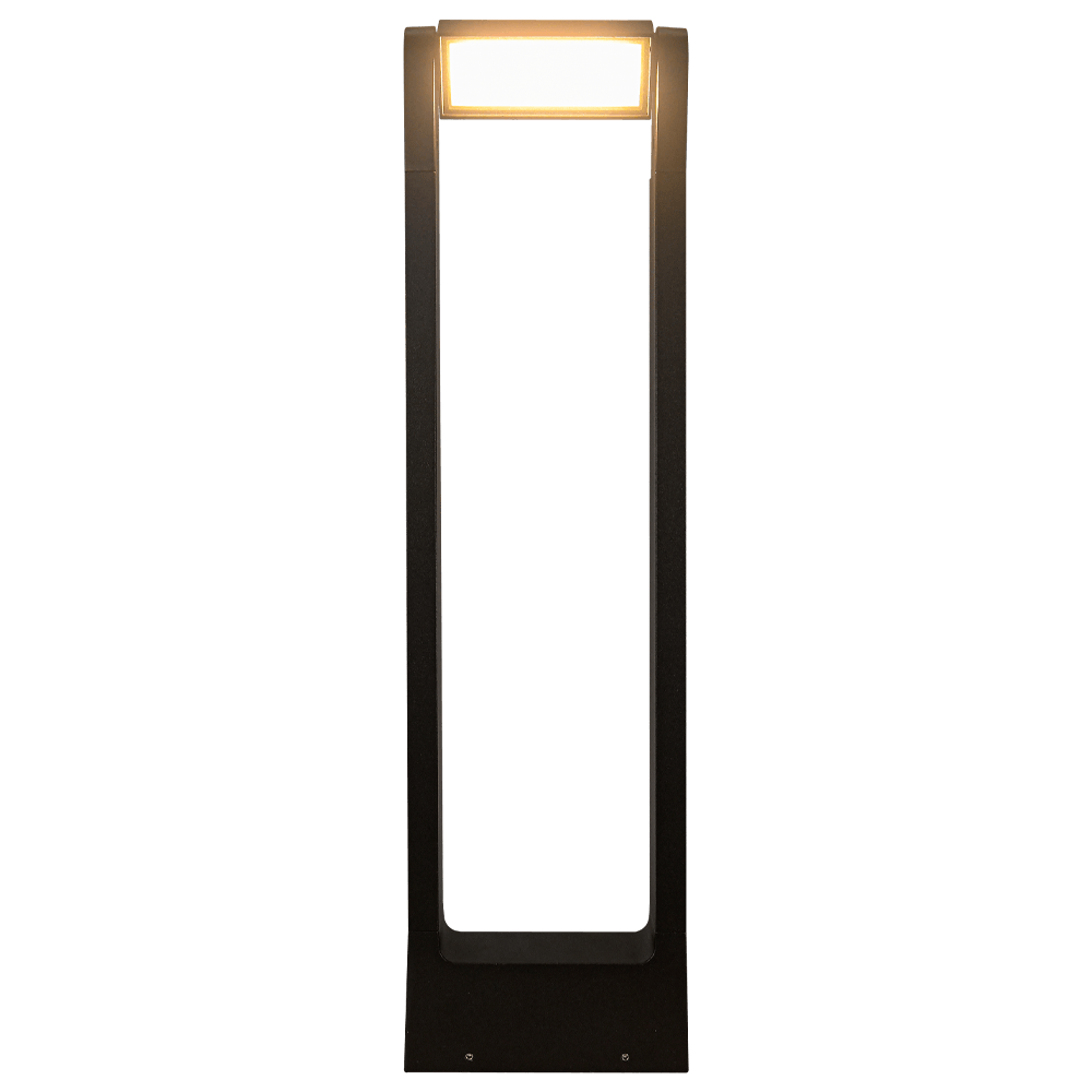 CDPA56 8W Low Voltage LED Rectangular Adjustable Bollard Landscape Pathway Lighting - Kings Outdoor Lighting