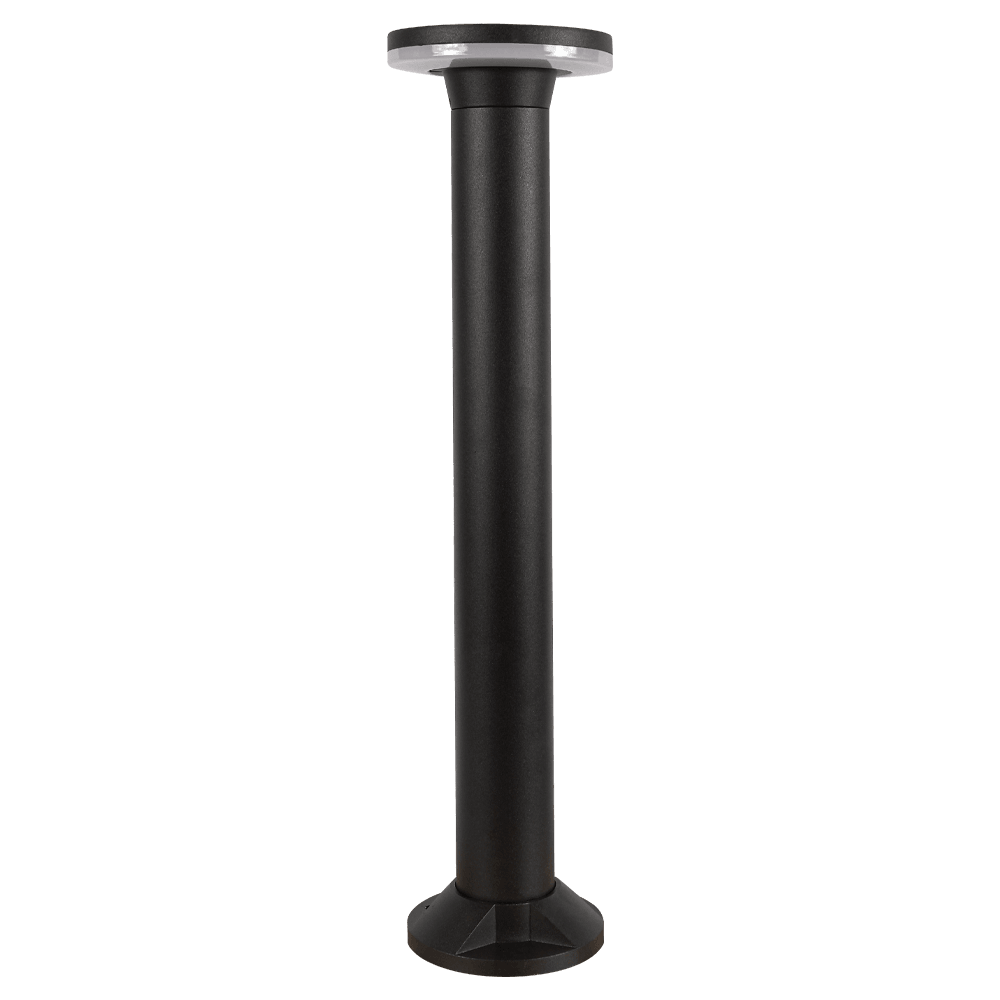 CDPA64 12W Bollard Pathway Lighting LED Circle Top Modern Low Voltage - Kings Outdoor Lighting