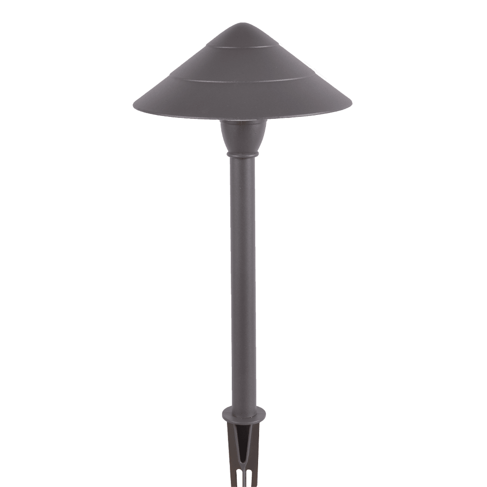 CDPA65 3W 12V Mushroom LED Path Light Beaded Swivel Hat Landscape Fixture - Kings Outdoor Lighting