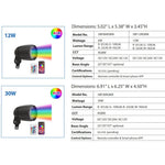 Load image into Gallery viewer, CDR30 30W Smart WIFI RGBW Narrow Beam Directional Landscape Garden Spotlight.
