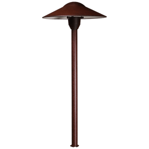 DL03 12V AC/DC Aluminum Low Voltage Landscape Lighting Mushroom Path Light.