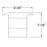 Load image into Gallery viewer, DMB52 1.5W Low Voltage LED Landscape In-ground Brass Waterproof Well Lights Fixture.
