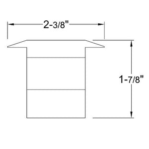 DMB52 1.5W Low Voltage LED Landscape In-ground Brass Waterproof Well Lights Fixture.