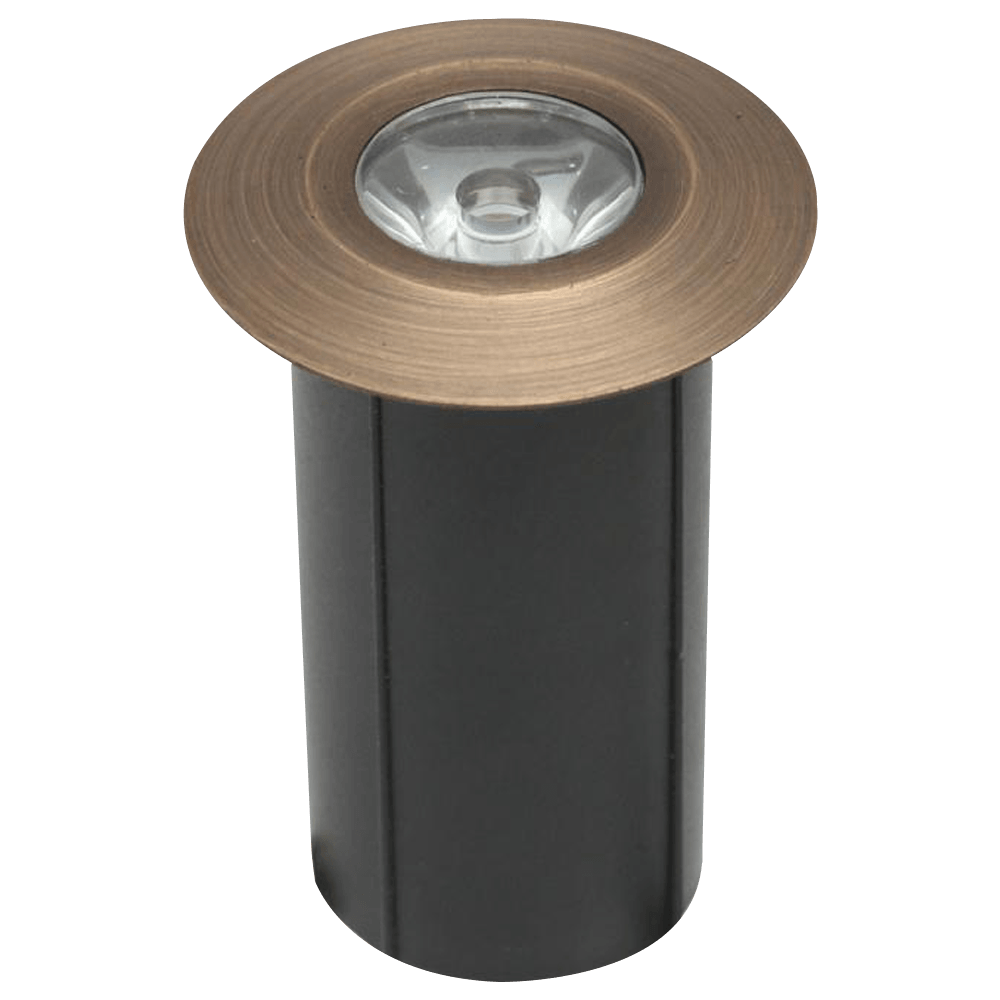 DMB52 1.5W Low Voltage LED Landscape In-ground Brass Waterproof Well Lights Fixture.