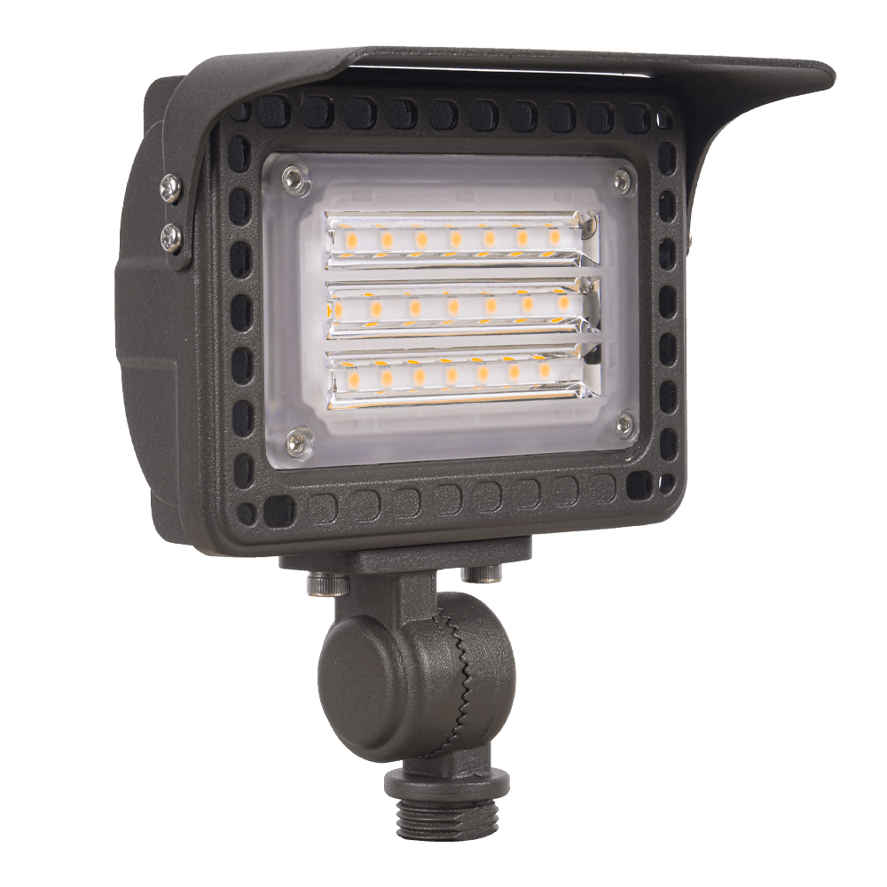 FLA20 Aluminum 20W Outdoor LED Low Voltage Landscape Lighting Flood Light - Kings Outdoor Lighting