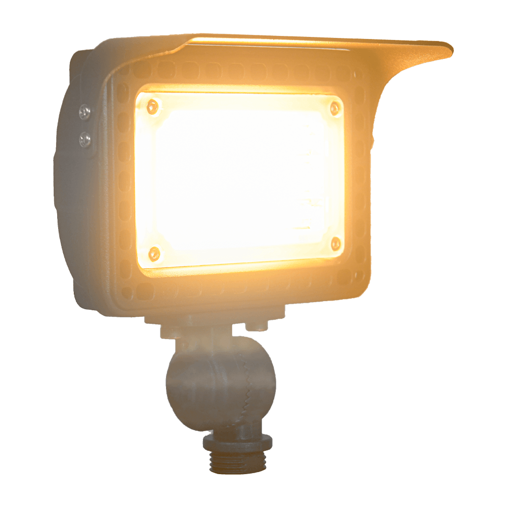 FLA20 Aluminum 20W Outdoor LED Low Voltage Landscape Lighting Flood Light - Kings Outdoor Lighting