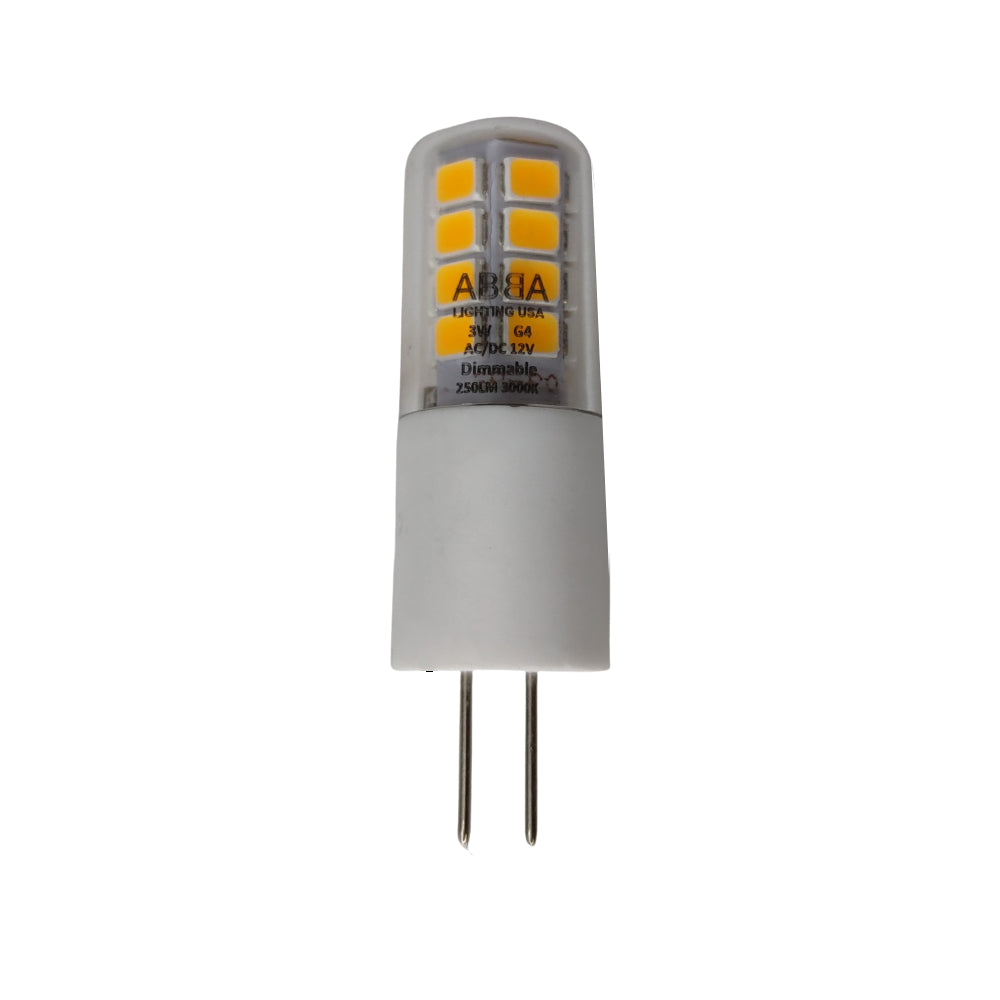 G4 3W SMD LED Dimmable Light Bulb