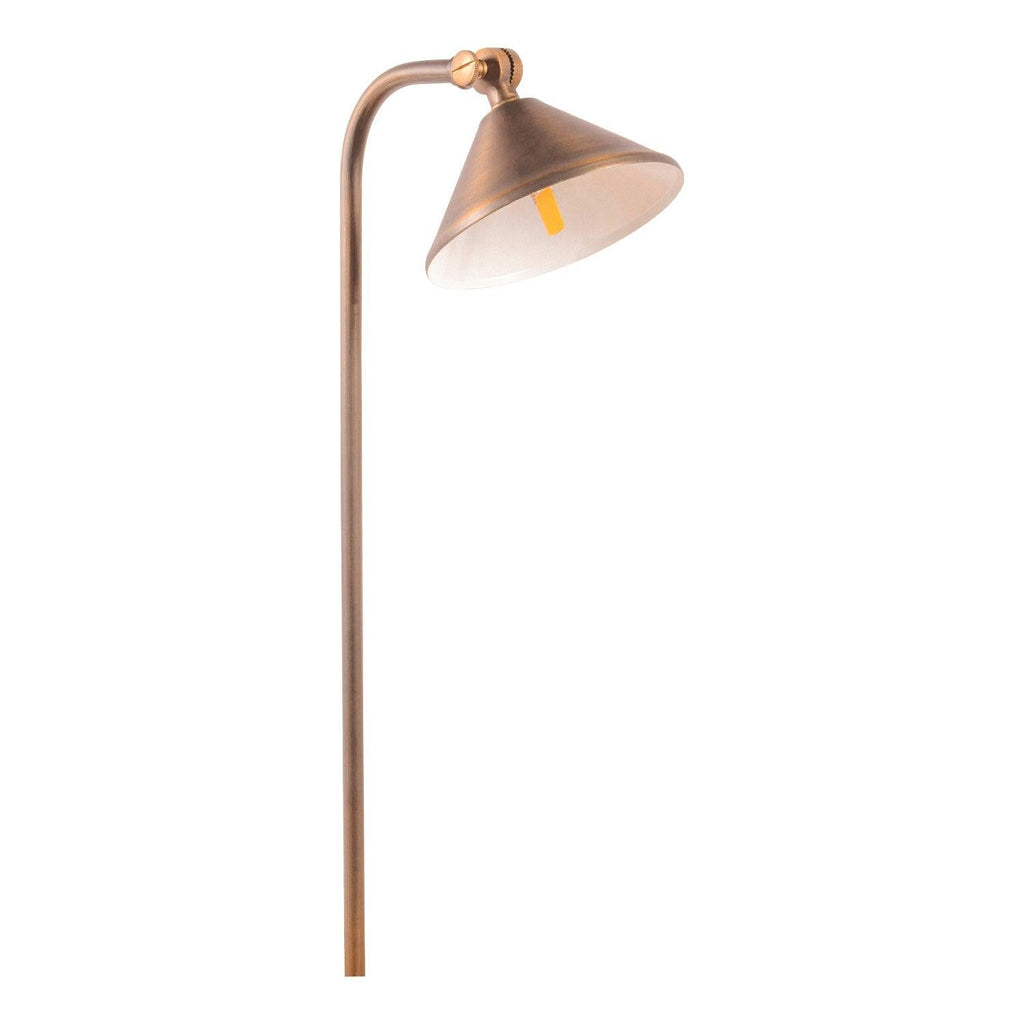PLB05 LED Low Voltage Landscape Brass Lighting Directional Path Light - Kings Outdoor Lighting