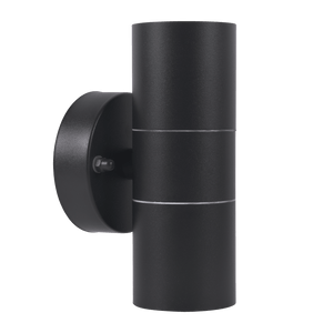 SCS06 LED Stainless Steel Cylinder Up Down Light 2 Directional Sconce Lighting - Kings Outdoor Lighting