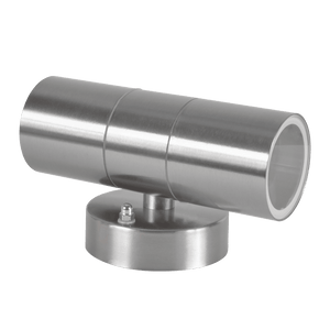 SCS06 LED Stainless Steel Cylinder Up Down Light 2 Directional Sconce Lighting - Kings Outdoor Lighting