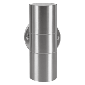 SCS06 LED Stainless Steel Cylinder Up Down Light 2 Directional Sconce Lighting - Kings Outdoor Lighting