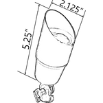 Load image into Gallery viewer, SPB01 Low Voltage Directional Bullet Light Outdoor landscape Spot Lighting.
