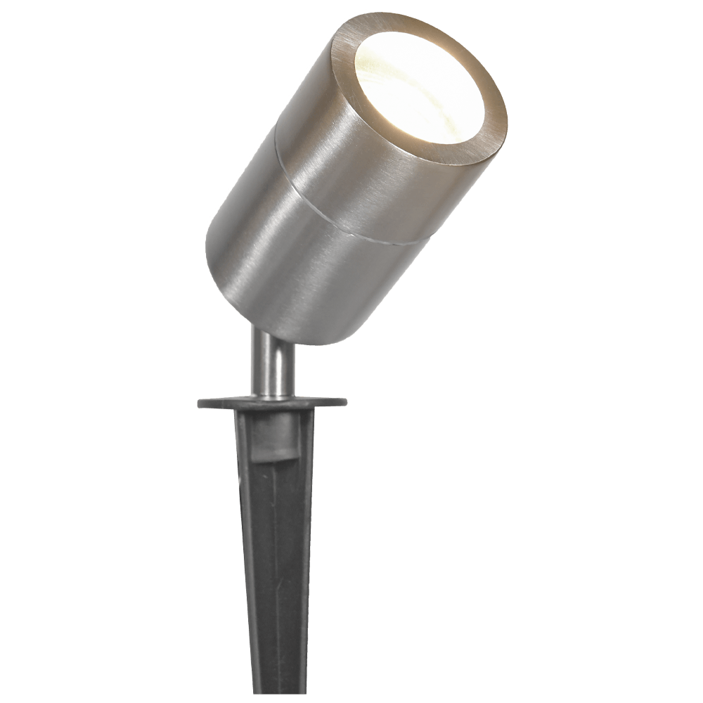 SPS02 Low Voltage LED Stainless Steel Spotlight Adjustable Up Lighting Fixtures - Kings Outdoor Lighting