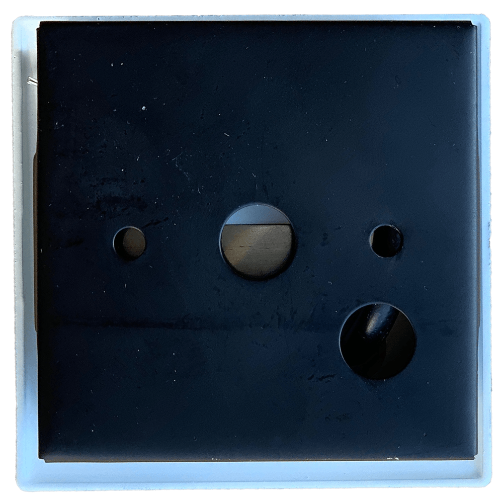 STA03 3W Low Voltage Waterproof Square Recessed LED Step Light Wall Fixture.