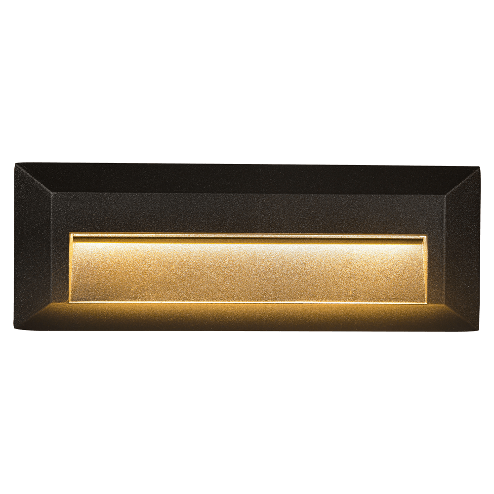 STA04 8W Low Voltage Cast Aluminum Rectangular Surface Mount LED Step or Deck Light - Kings Outdoor Lighting