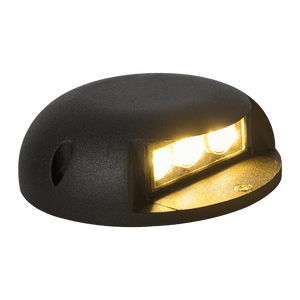 STA05 3W Low Voltage Cast Aluminum Round Surface Mount LED Step or Deck Light - Kings Outdoor Lighting