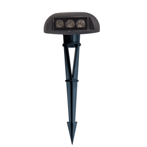 STA05 3W Low Voltage Cast Aluminum Round Surface Mount LED Step or Deck Light.